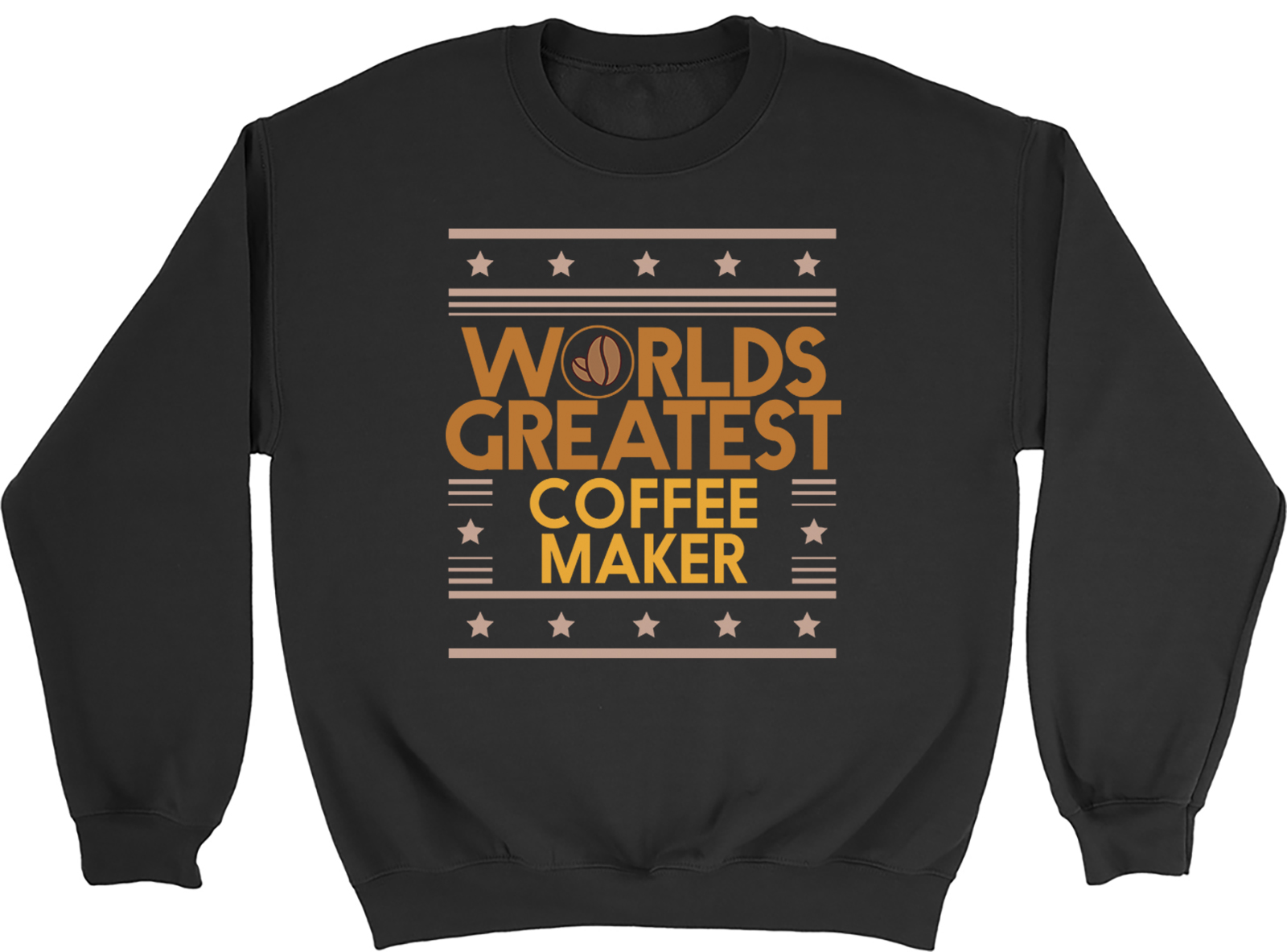 Worlds Greatest Coffee Maker Sweatshirt Mens Womens Latte Espresso Lover Jumper